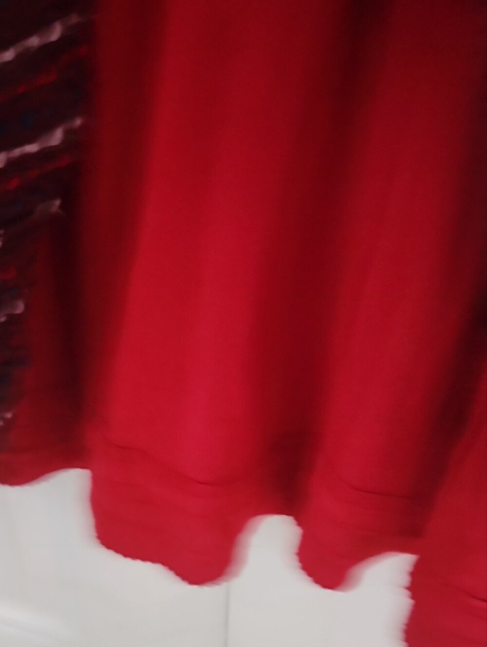 Anthropologie Maeve Burgundy Textured A-Line Knit Lined Skirt with Multicolor - Picture 4 of 13